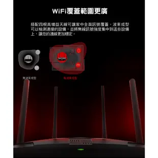 Mercusys 水星網路 MR70X AX1800 wifi分享器 無線網路 無線路由器