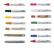Uni PX20 Medium Bullet Tip Paint Marker 12pcs - Assorted