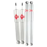 Front + Rear KYB GAS-A-JUST Monotube Shock Absorbers for FORD F350 I6 V8 RWD