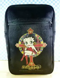 在飛比找樂天市場購物網優惠-【震撼精品百貨】Betty Boop 貝蒂 後背包-黑色 震