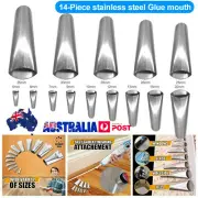 14Pcs Perfect Caulking Finisher Caulk Nozzle Applicator Sealant Finishing Tool