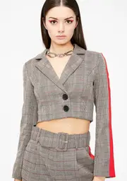 Cooley High Plaid Blazer