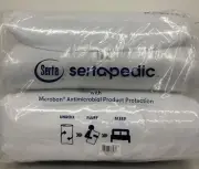 Bed Pillow Sertapedic No-Go-Flat Hypoallergenic Pillow New Select Size And Pack