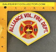 NEBRASKA NE ALLIANCE VOLUNTEER FIRE DEPT PATCH BOX BUTTE COUNTY￼