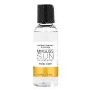 MIXGLISS Sun 2 In 1 Silicone Based Lubricant & Massage - Monoi 50ml / 1.7oz