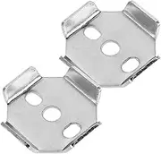 MOKKHNB 2pcs Towel Bar Mounting Bracket Multifunctional Toilet Holder Repair Parts for Bathroom Essentials Effortless Installation Long Lasting and Wear Resistant