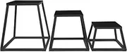 CORTEX Plyo Box Triple Set Black (30, 45, 60cm)