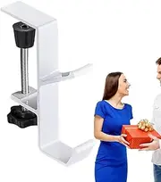 Desk Clamp Bag Hook - Desk Headphone Holder | Adjustable Arm Clamp, Portable Headset Hanger, Reduce Desktop Clutter for Table Under Counter