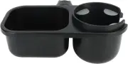 2 in 1 Universal Stroller Tray with Drink Holder, Stroller Cup Holder Snack T...