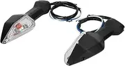 Areyourshop Turn Signal Light Indicator Lamp Fits for Ka-wasaki Ninja400 Z650 Z900 Z1000 Z1000SX Clear