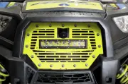 Steel Grille for RIDE COMMAND Polaris RZR 1000 XP 2017-18 LIGHT BAR Lime Squeeze