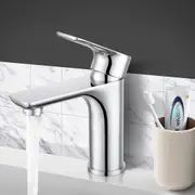 ACA Bathroom Chrome Basin Mixer Tap Sink Solid Brass Faucet WELS