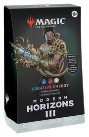 Magic The Gathering - Modern Horizons 3 Creative Energy COMMANDER Deck