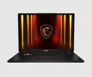 MSI Stealth Series Gaming Notebook 18' UHD AMD Ryzen AI 9 HX 370 Processor DDR5 32GBx2, 2TB SSD, RTX 5090 GDDR7 24GB Windows11 Pro Stealth A18 AI+ A3XWJG-014AU