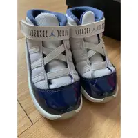 在飛比找蝦皮購物優惠-NIKE AIR JORDAN 11 代小童8C 14公分藍