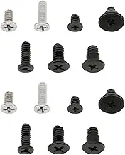 EMSea 2 Sets Game Console Full Screw Repair Mounting Screw Compatible with Nintendo Switch OLED Console HEG-001 (Total 98pcs)