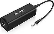 Golvery Ground Loop Noise Isolator, Auido Humming Hissing Buzzing Noise Filter Eliminator for Bluetooth Car Audio, Home, PC Stereo System with 3.5mm or 2.5mm RCA Aux Jack