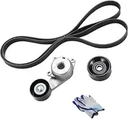 ATPPCCE 90K-38133 (3PCS 38133+38022+K080991HD) Serpentine Belt Drive Component Kit Fit For