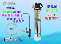 在飛比找樂天市場購物網優惠-愛惠浦QL3-H300淨水器EverpureH-300濾心.