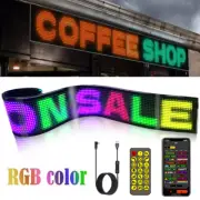 Dynamic LED Smart Colorful Eye Lamp Soft Screen for Car Windows With App Control