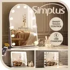 Simplus Bluetooth Vanity Makeup Mirrors Hollywood Mirror with USB Power Charging