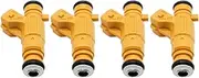 for Porsche Cayenne 8CYL Turbo 955 4.5L V8 2003-2006 4 Piece 0280156102 Fuel Injector Nozzles Car Injection