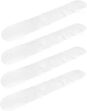 MERRYHAPY Hair Glue Protector Shield 4pcs Heat Shield Guards for Hair Extension Bonding Heat Insulation Guards for Professionals