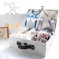 在飛比找蝦皮商城精選優惠-秋冬新款新生嬰兒女寶寶嬰兒禮盒用品純棉衣服套裝滿月百天禮包惠