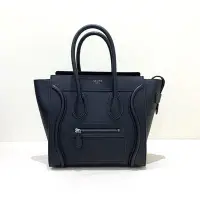 在飛比找Yahoo!奇摩拍賣優惠-全新正品 Celine Micro Luggage 囧包 黑