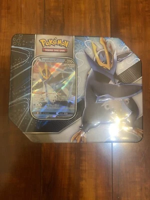 Pokemon 2021 Empoleon/Tyranitar Tin 3 Evolving Skies & 2 Brilliant Stars Packs!