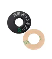Metal Mode Dial Top Cover Plate Cover w/3M Tape for Canon EOS 5D Mark IV 5D4