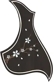 Acoustic Pickguard,Scratch Sticker for Stringed Instrument | Vintage Tear-Resistant Protective Pickguard for Guitar Stage Performance