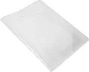 WEKAMOS A5 Notebook Cover Waterproof Soft Reusable Book Protector for Journals Sketchbooks Paperbacks Full Coverage Design-Visible Easy to Use
