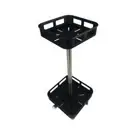 GOMINIMO 2 Tier Rotating Spice Rack Container Square Shape Storage Holder