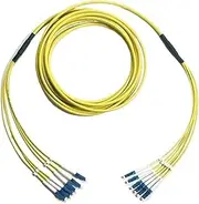 VJSUWI Fiber Optic Patch Cable 6-core LC-LC 1-50m Single Mode(10m SC-SC)