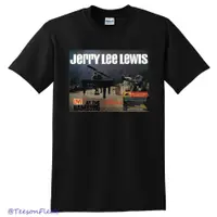 在飛比找蝦皮購物優惠-熱賣 Jerry Lee Lewis T 恤 Live At