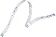 uxcell FFC FPC Flat Flexible Cable, 10 Pin 0.5mm Pitch 200mm Long (A Type) for LCD 3D Printer Camera DVD TV Laptop Audio Pack of 5