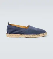 [Frescobol Carioca] Frescobol Carioca Helio suede espadrilles AU 12 blue