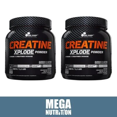Olimp Nutrition Creatine Xplode 500g 3 Flavours Citrate Malate Ethyl Ester