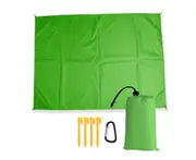 Sandproof Waterproof Lightweight Camping Tarp, Foldable &Easily Fits into Small Bag, for Outdoors Recreation