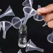 10PCS Mini Funnel Small Mouth Liquid Oil Funnels Laboratory Supplies Tools