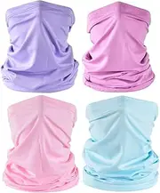UV Face Cover Neck Gaiter Mask Dust Protection Magic Scarf Wind Bandana Balaclava for Summer Running Fishing Biking