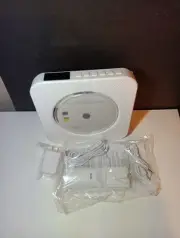 Gueray KC-806 Portable White CD Player with Bluetooth, Desktop CD Music Player