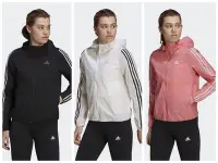 在飛比找Yahoo!奇摩拍賣優惠-【豬豬老闆】ADIDAS 外套 風衣 連帽 簡約 運動 訓練