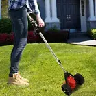 200W Cordless Grass Trimmer Battery Powered Grass Edger Weed Trimmer Mini-Mower