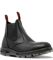 Redback Easy Escape Black Oil Kip UBBK Elastic Sided Soft Toe Work Boots