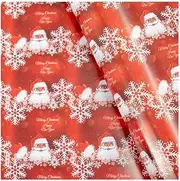 Wrapping Paper Christmas Style 10 Choices Cute Clear Texture Box Packaging for Adult Teen Children 19.5in (Color : G)