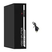 200 MHz 1x4 VGA Splitter for 1080P Resolution 1 PC To 4 VGA Monitor/Projector