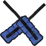 EXHUMKY 2pcs Leg Weights Sandbags for Women Men Workout Wrist Weights Adjustable Leg Straps for Fitness Yoga Gym Running