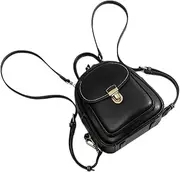 [LAORENTOU] Small Backpack Purse for Women Cowhide Mini Leather Backpack for Women, Ladies Small Shoulder Crossbody Handbags